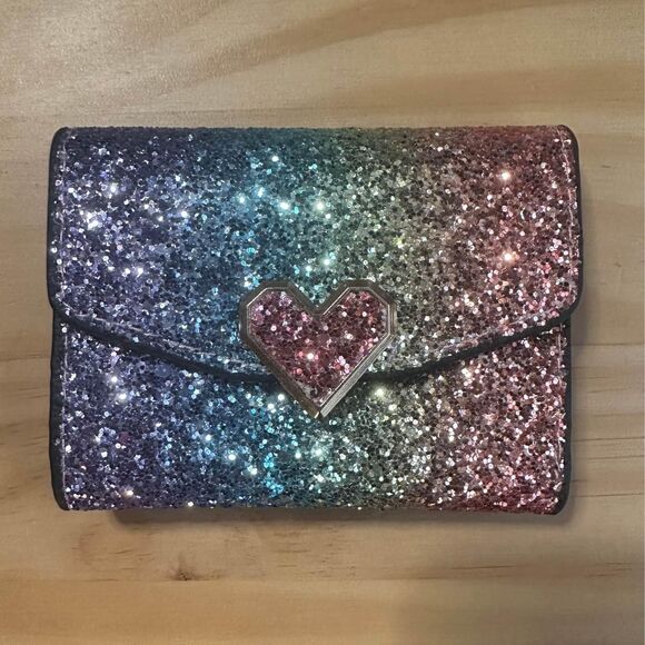 NEW Glitter Multicolor Wallet - Picture 1 of 7